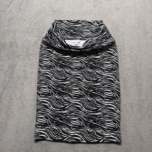 LuLaRoe LLR  Simply Comfortable Cassie Skirt Stretch Pencil Zebra Women's Small